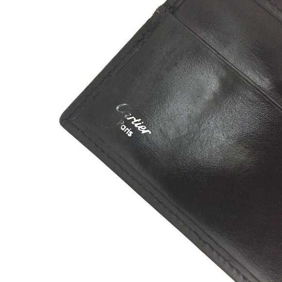 Cartier Black Leather 6 Ring Key Case Key Holder Key Wallet EUC - Picture 8 of 8